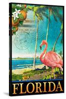 Flamingo-Chris Vest-Stretched Canvas