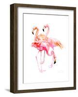 Flamingo-Suren Nersisyan-Framed Art Print