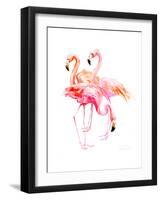 Flamingo-Suren Nersisyan-Framed Art Print
