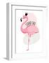 Flamingo-Ayse-Framed Art Print