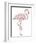 Flamingo-Louise Tate-Framed Giclee Print