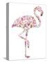 Flamingo-Louise Tate-Stretched Canvas