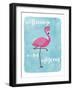 Flamingo-Erin Clark-Framed Giclee Print