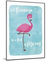 Flamingo-Erin Clark-Mounted Giclee Print