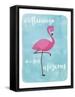 Flamingo-Erin Clark-Framed Stretched Canvas