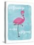 Flamingo-Erin Clark-Stretched Canvas