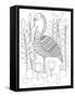 Flamingo-Neeti Goswami-Framed Stretched Canvas
