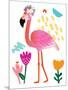 Flamingo-Jennifer McCully-Mounted Art Print