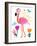 Flamingo-Jennifer McCully-Framed Art Print