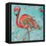 Flamingo-Kellie Day-Framed Stretched Canvas