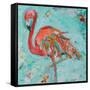 Flamingo-Kellie Day-Framed Stretched Canvas