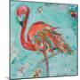 Flamingo-Kellie Day-Mounted Art Print