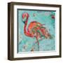 Flamingo-Kellie Day-Framed Art Print