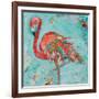 Flamingo-Kellie Day-Framed Art Print