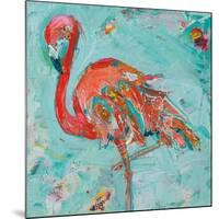 Flamingo-Kellie Day-Mounted Art Print