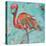 Flamingo-Kellie Day-Stretched Canvas