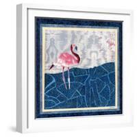 Flamingo-David Sheskin-Framed Giclee Print