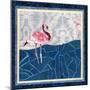 Flamingo-David Sheskin-Mounted Giclee Print