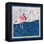 Flamingo-David Sheskin-Framed Stretched Canvas