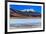 Flamingoes in Laguna Verde ,Bolivia-nok3709001-Framed Photographic Print