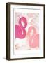 Flamingos 2-Kimberly Allen-Framed Art Print