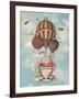 Flamingos in Teacup-Fab Funky-Framed Art Print