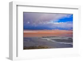 Flamingos on Laguna Colorada, Eduardo Abaroa Andean Fauna National Reserve, Bolivia-Keren Su-Framed Photographic Print