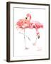 Flamingos-Suren Nersisyan-Framed Art Print