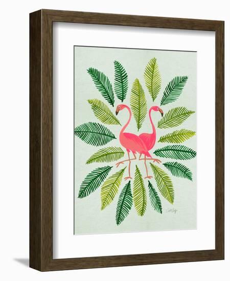 Flamingos-Cat Coquillette-Framed Art Print