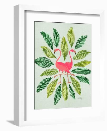 Flamingos-Cat Coquillette-Framed Art Print