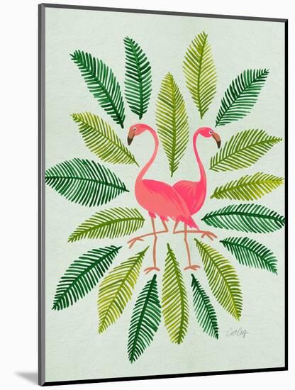 Flamingos-Cat Coquillette-Mounted Art Print