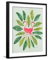 Flamingos-Cat Coquillette-Framed Art Print