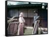 Flamme sur l'Asie The Hunters by DickPowell with May Britt and Robert Mitchum, 1958 (photo)-null-Framed Stretched Canvas