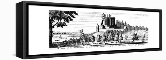 Flamsteed House in Greenwich Park, London, Late 17th Century-null-Framed Stretched Canvas