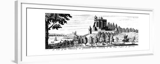 Flamsteed House in Greenwich Park, London, Late 17th Century-null-Framed Premium Giclee Print