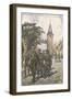 Flanders Front, Gate of Loo-Jean-louis Lefort-Framed Giclee Print