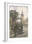 Flanders Front, Gate of Loo-Jean-louis Lefort-Framed Giclee Print