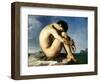 Flandrin: Nude Youth, 1837-Hippolyte Flandrin-Framed Giclee Print