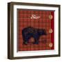 Flannel Bear-null-Framed Art Print