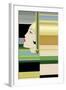 Flapper Abstract-Art Deco Designs-Framed Giclee Print