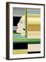 Flapper Abstract-Art Deco Designs-Framed Giclee Print