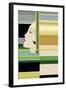 Flapper Abstract-Art Deco Designs-Framed Giclee Print