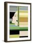 Flapper Abstract-Art Deco Designs-Framed Giclee Print