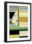 Flapper Abstract-Art Deco Designs-Framed Giclee Print