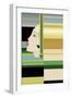 Flapper Abstract-Art Deco Designs-Framed Giclee Print