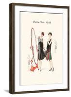 Flapper Fancy-null-Framed Art Print