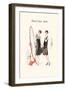 Flapper Fancy-null-Framed Art Print