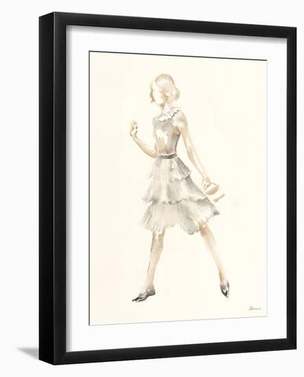 Flapper Fashion - Evelyn-Deborah Pearce-Framed Art Print
