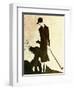 Flapper Golfer Lady-null-Framed Giclee Print