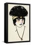 Flapper Headpiece 1912-Francisco Javier Gose-Framed Stretched Canvas